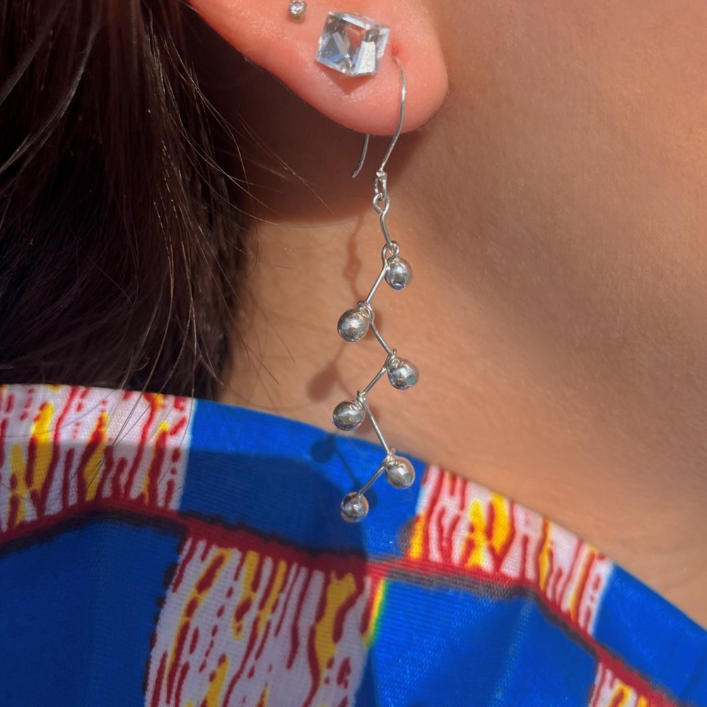 Vine Earrings - Silver 925